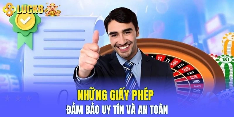 Một số giấy phép hoạt động nhà cái hiện đang sở hữu